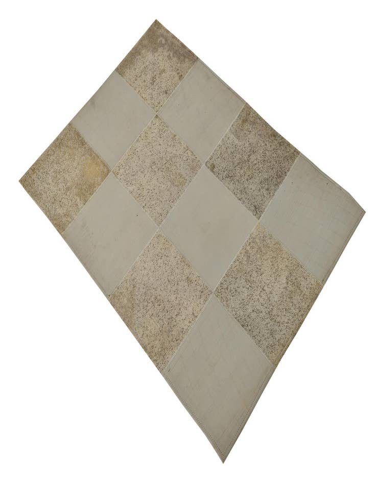 Detail image of  2' x 3' Cowhide Leather Rug