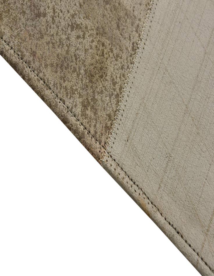 Detail image of  2' x 3' Cowhide Leather Rug