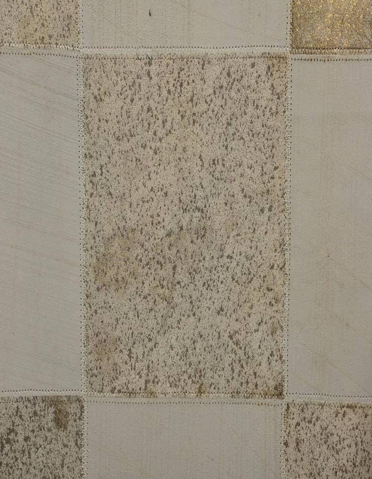 Detail image of  2' x 3' Cowhide Leather Rug