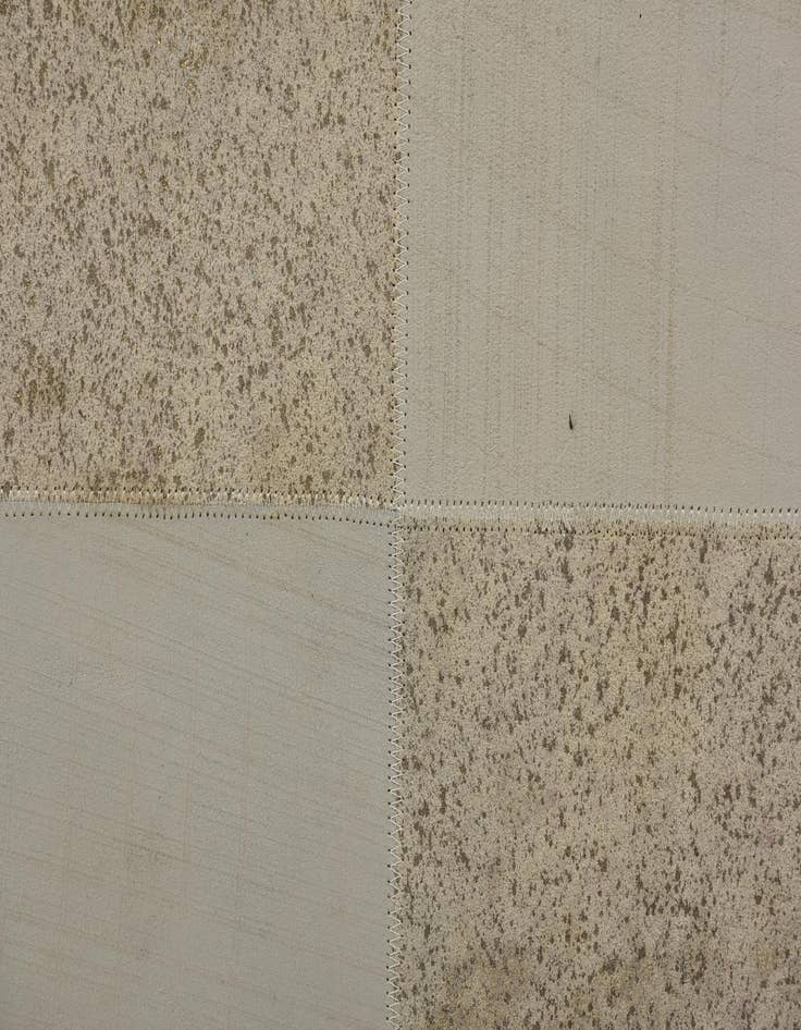 Detail image of  2' x 3' Cowhide Leather Rug