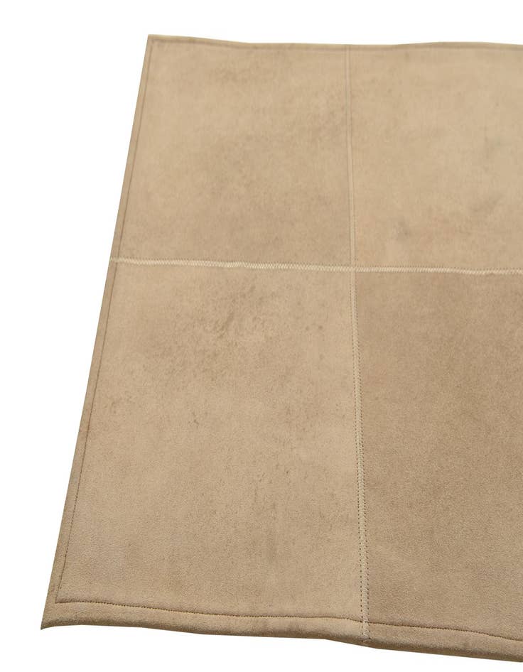 Detail image of  2' x 3' Cowhide Leather Rug