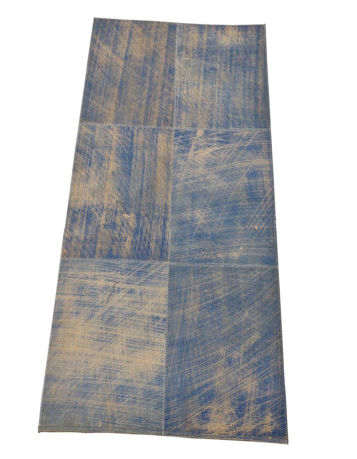 Detail image of  2' x 3' Cowhide Leather Rug