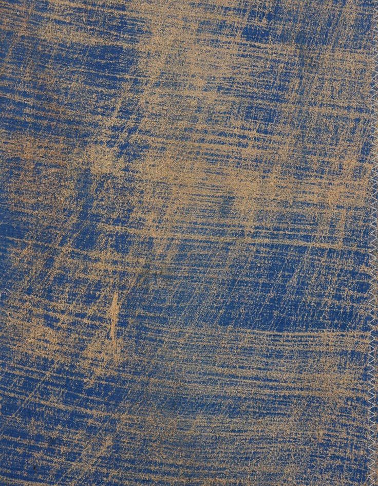 Detail image of  2' x 3' Cowhide Leather Rug