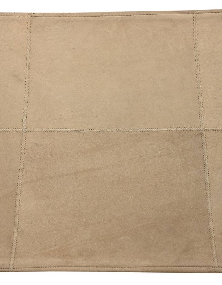 Detail image of  2' x 3' Cowhide Leather Rug