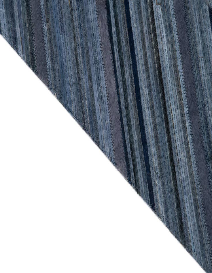 Detail image of  5' 4 x 8' Cowhide Leather Rug