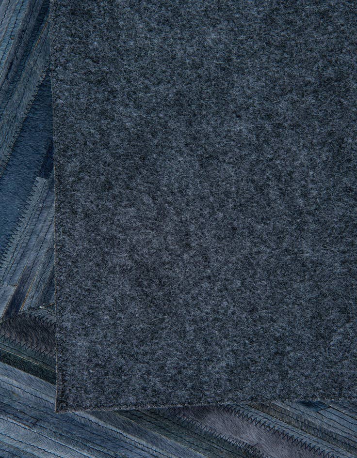 Detail image of  5' 4 x 8' Cowhide Leather Rug