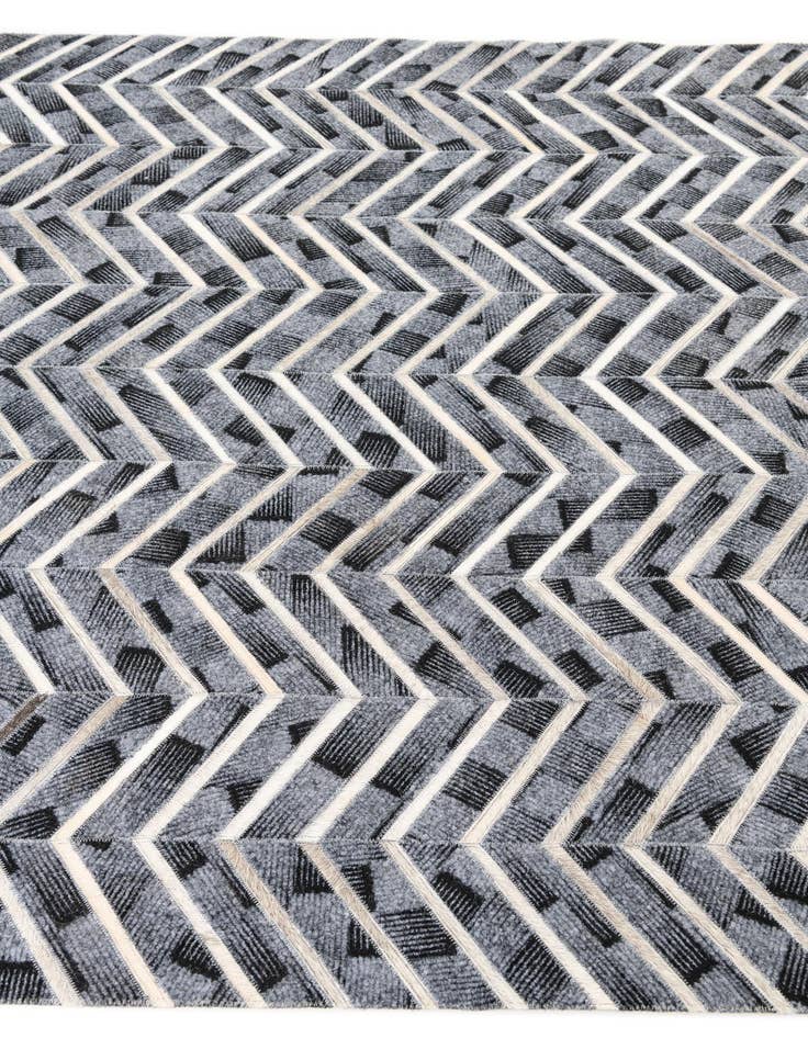 Detail image of  5' x 8' Cowhide Leather Rug