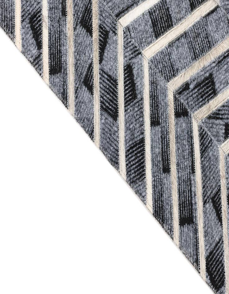 Detail image of  5' x 8' Cowhide Leather Rug