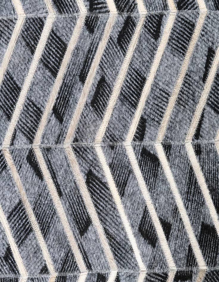 Detail image of  5' x 8' Cowhide Leather Rug