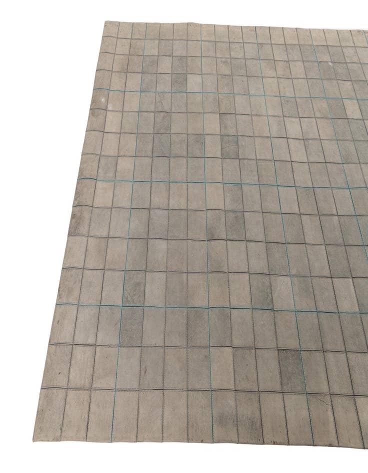 Detail image of  5' 1 x 7' 4 Cowhide Leather Rug