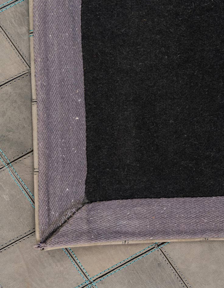 Detail image of  5' 1 x 7' 4 Cowhide Leather Rug