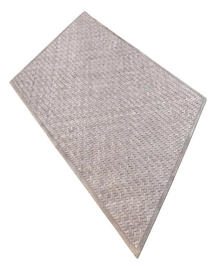 Detail image of  4' x 6' Cowhide Leather Rug