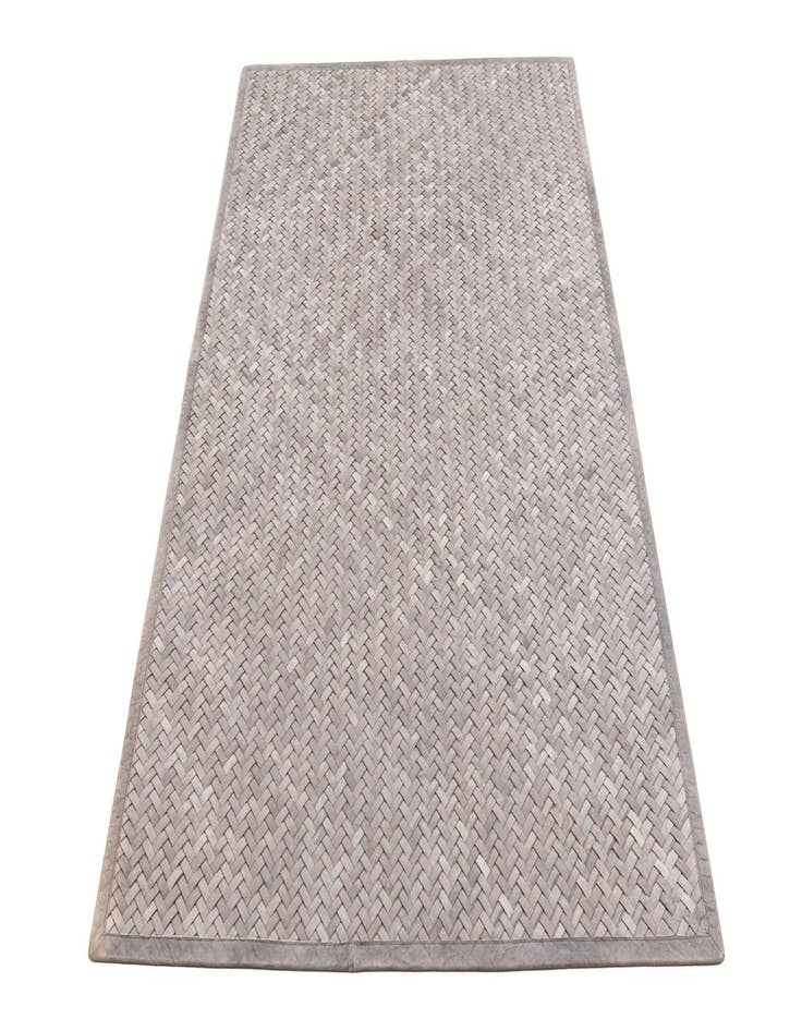 Detail image of  4' x 6' Cowhide Leather Rug