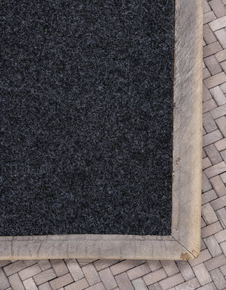 Detail image of  4' x 6' Cowhide Leather Rug