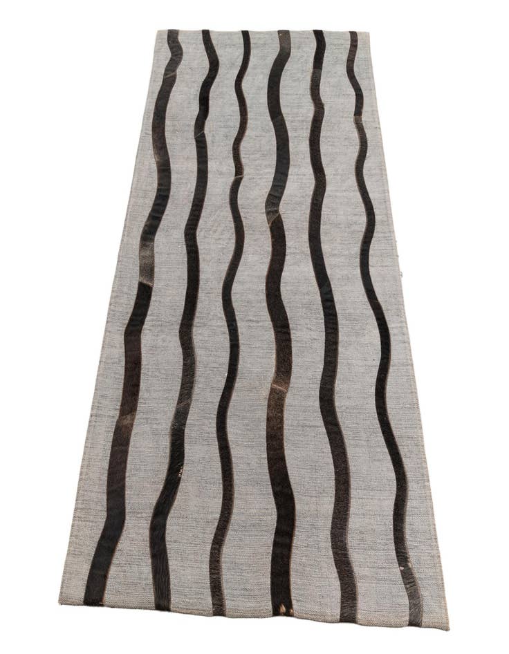 Detail image of  4' x 5' 7 Cowhide Leather Rug