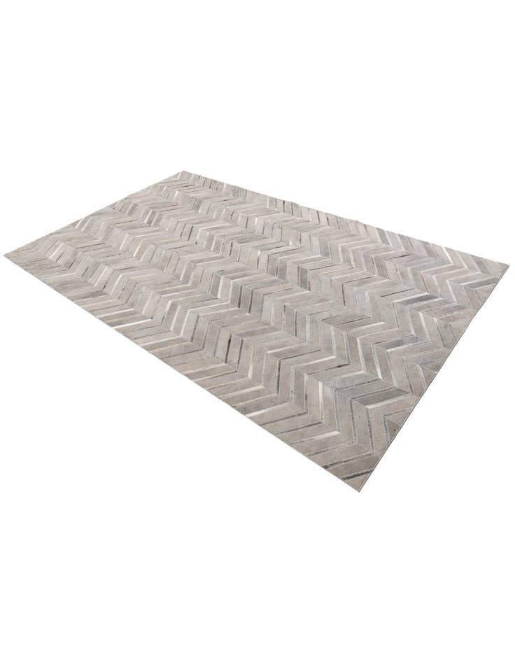 Detail image of  5' x 8' 1 Cowhide Leather Rug