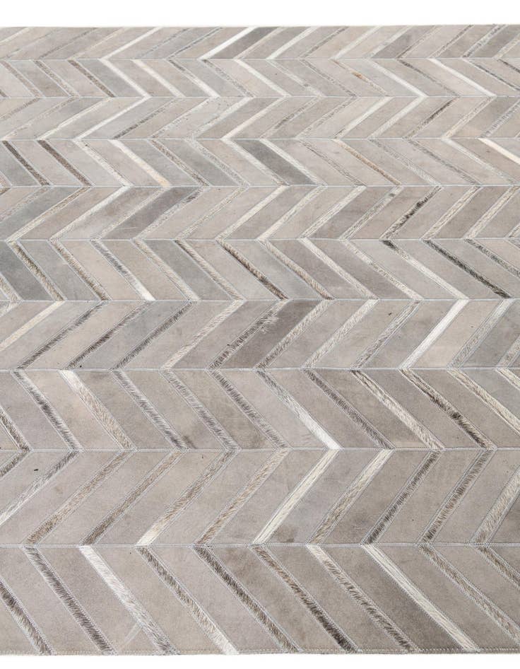 Detail image of  5' x 8' 1 Cowhide Leather Rug