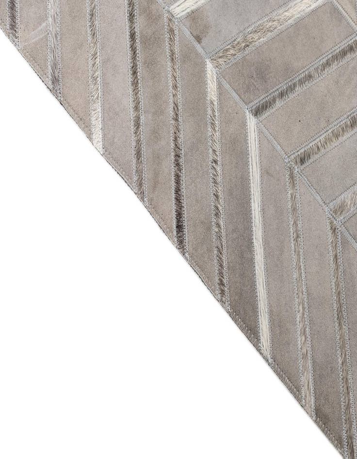 Detail image of  5' x 8' 1 Cowhide Leather Rug