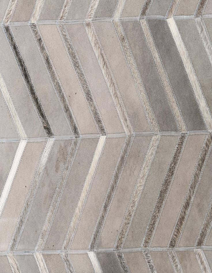 Detail image of  5' x 8' 1 Cowhide Leather Rug