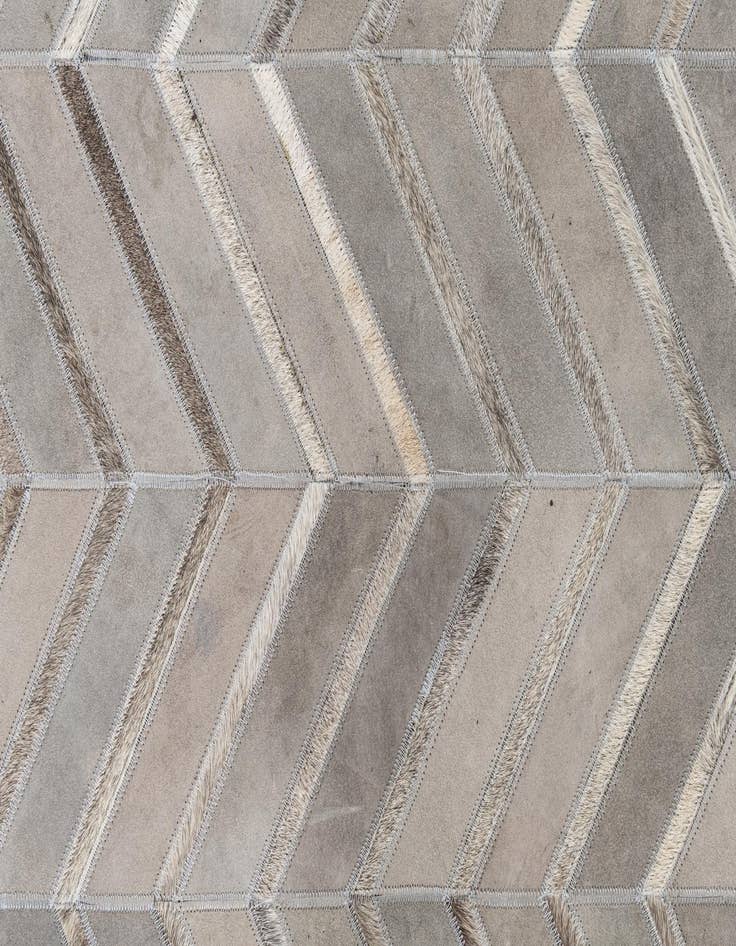 Detail image of  5' x 8' 1 Cowhide Leather Rug