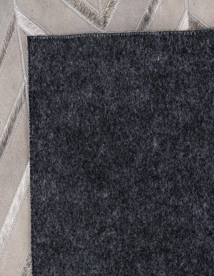 Detail image of  5' x 8' 1 Cowhide Leather Rug