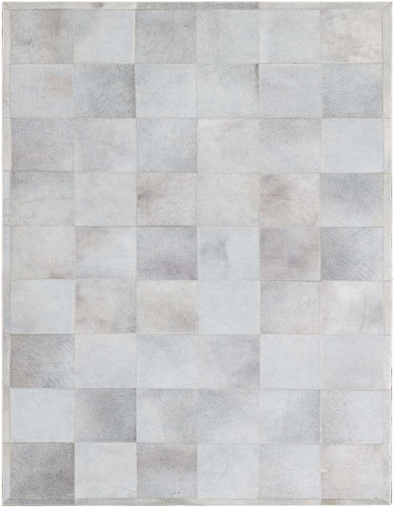 Primary image  4' 1 x 6' Cowhide Leather Rug