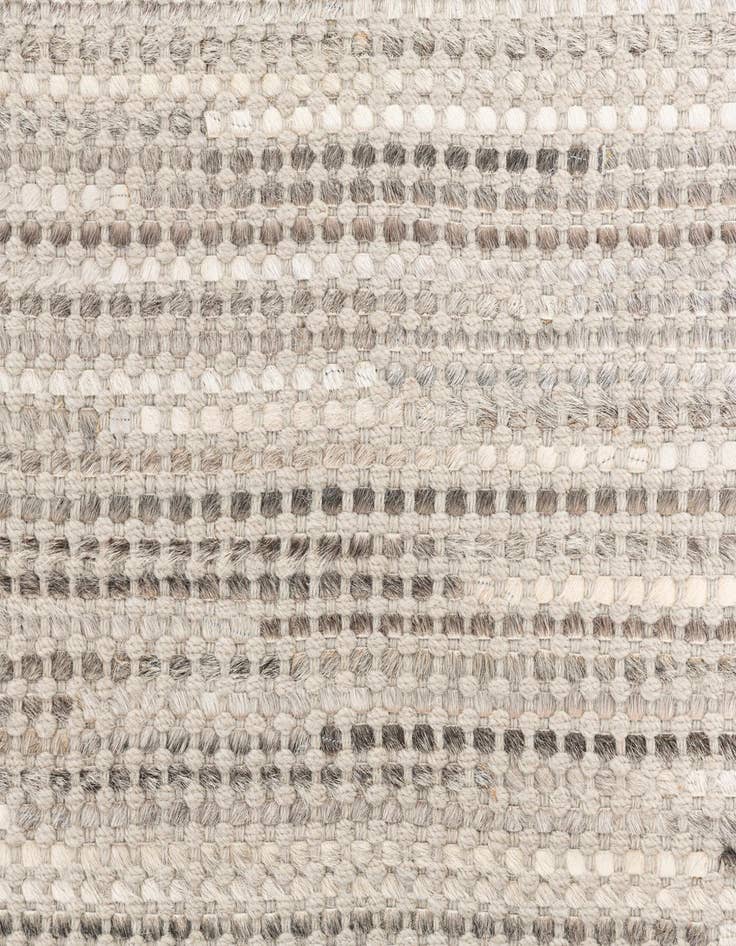 Detail image of  4' 2 x 6' 1 Cowhide Leather Rug