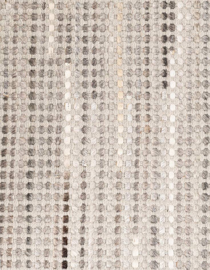 Detail image of  4' 2 x 6' 1 Cowhide Leather Rug