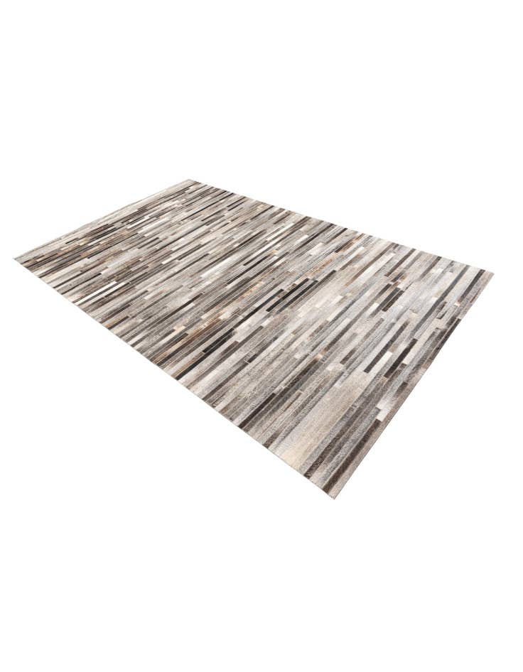 Detail image of  5' x 8' 2 Cowhide Leather Rug