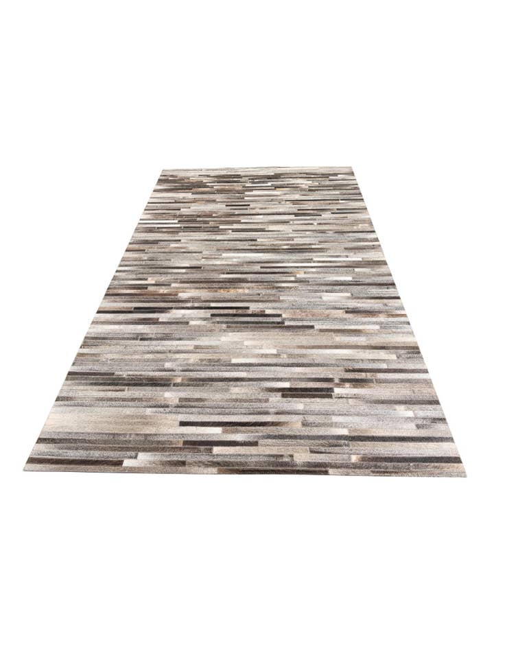 Detail image of  5' x 8' 2 Cowhide Leather Rug