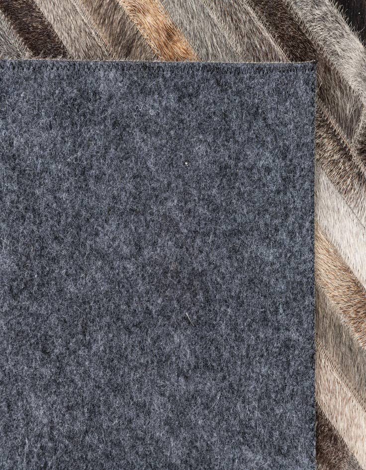 Detail image of  5' x 8' 2 Cowhide Leather Rug