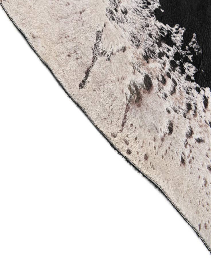 Detail image of  7' 7 x 8' 1 Cowhide Leather Rug