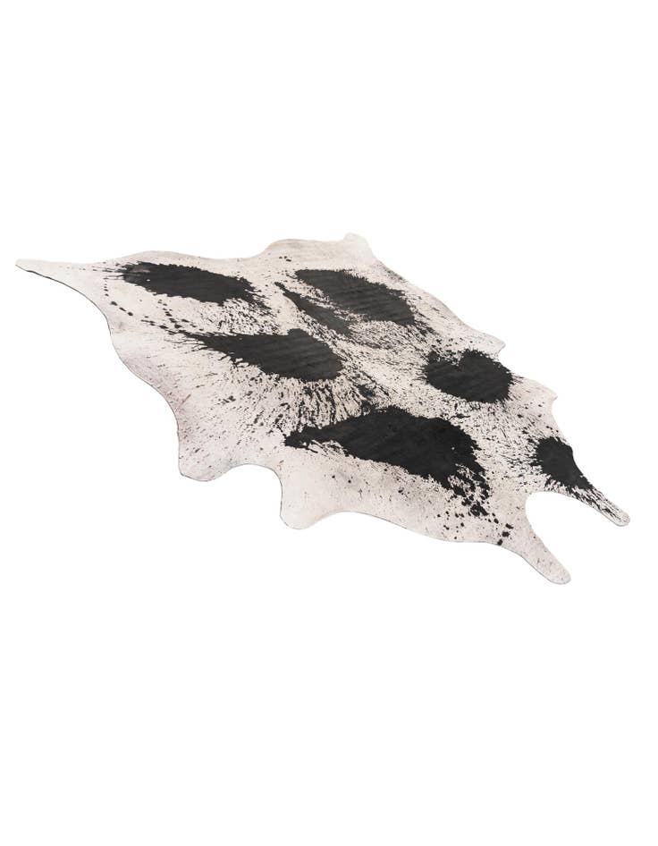 Detail image of  7' 4 x 8' Cowhide Leather Rug