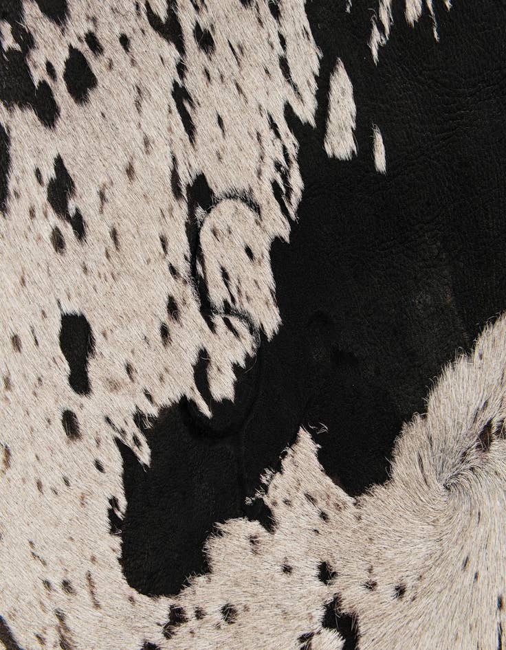 Detail image of  7' 4 x 8' Cowhide Leather Rug