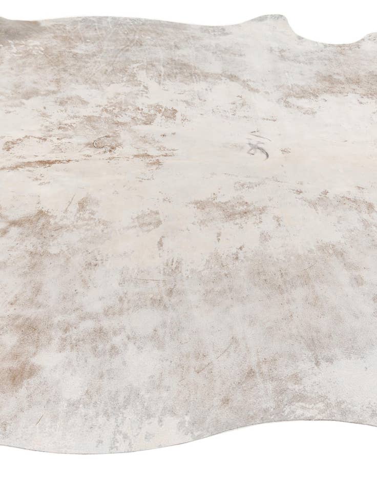 Detail image of  5' 9 x 6' 3 Cowhide Leather Rug