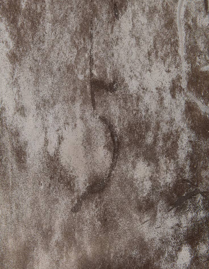 Detail image of  5' 8 x 6' 2 Cowhide Leather Rug