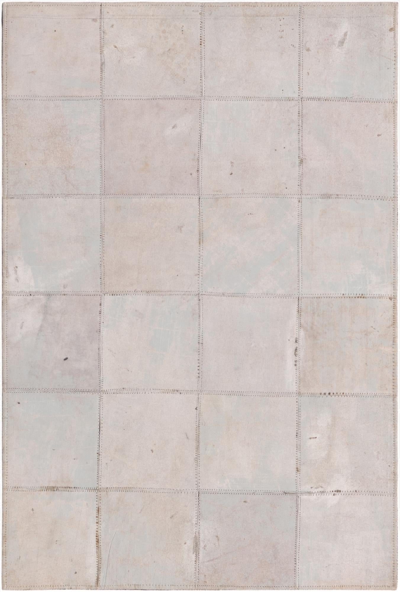  2' 1 x 3' 1 Cowhide Leather Rug