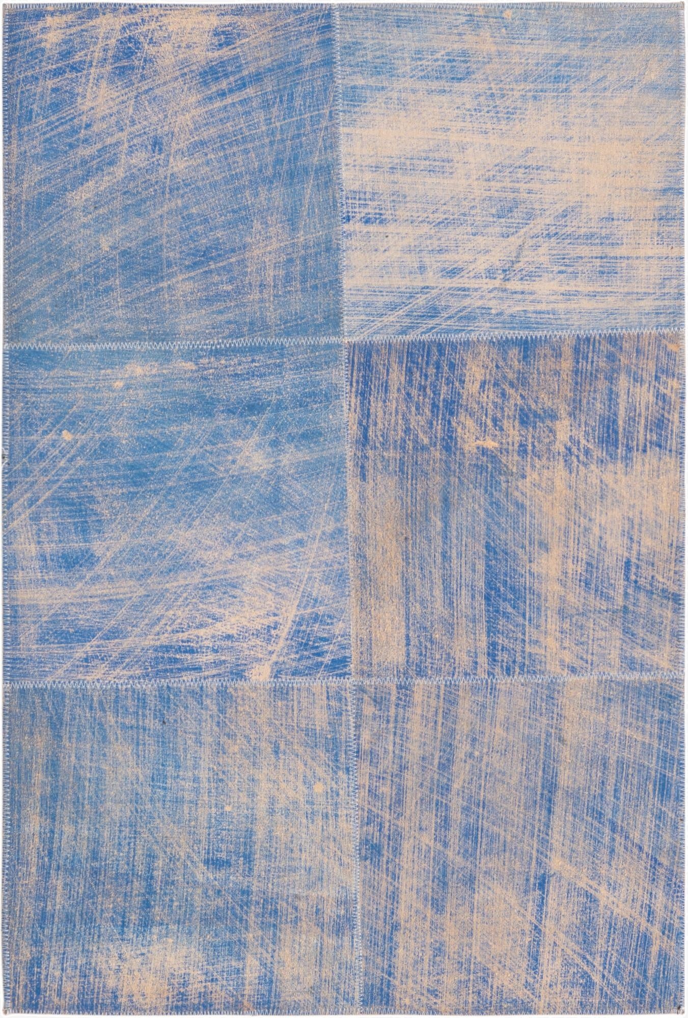  2' x 3' Cowhide Leather Rug