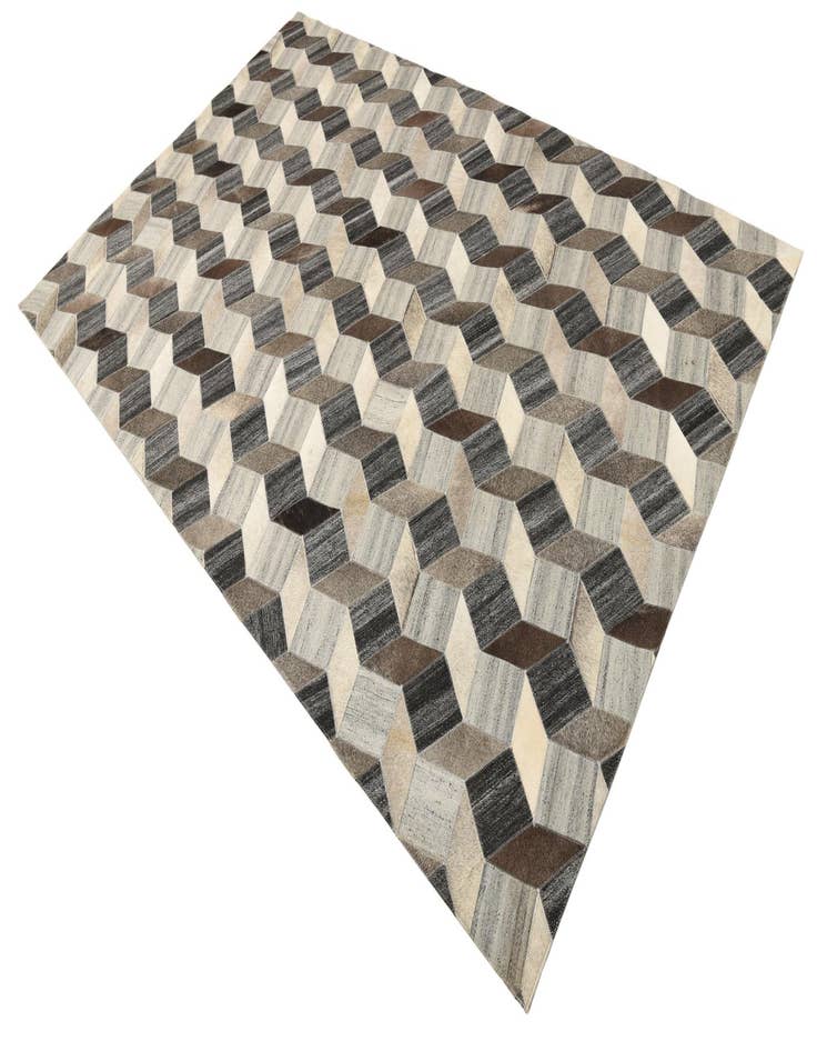 Detail image of  5' x 7' 9 Cowhide Rug