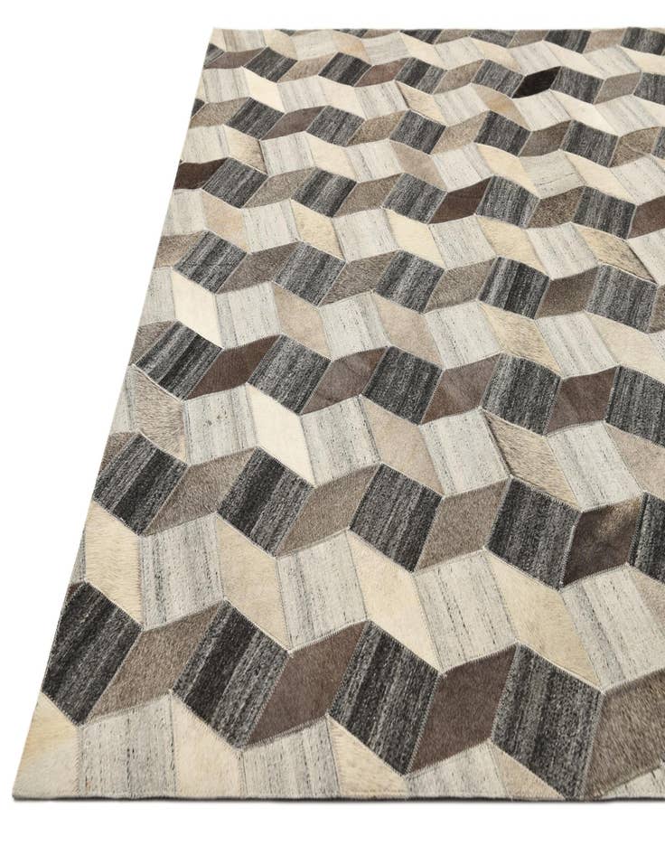 Detail image of  5' x 7' 9 Cowhide Rug