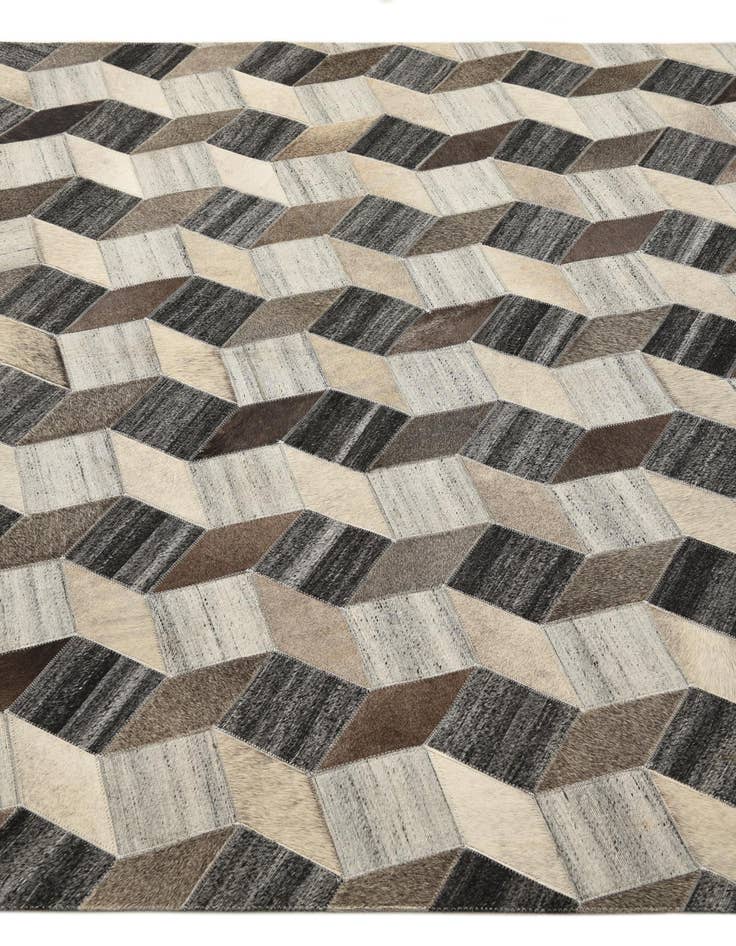 Detail image of  5' x 7' 9 Cowhide Rug