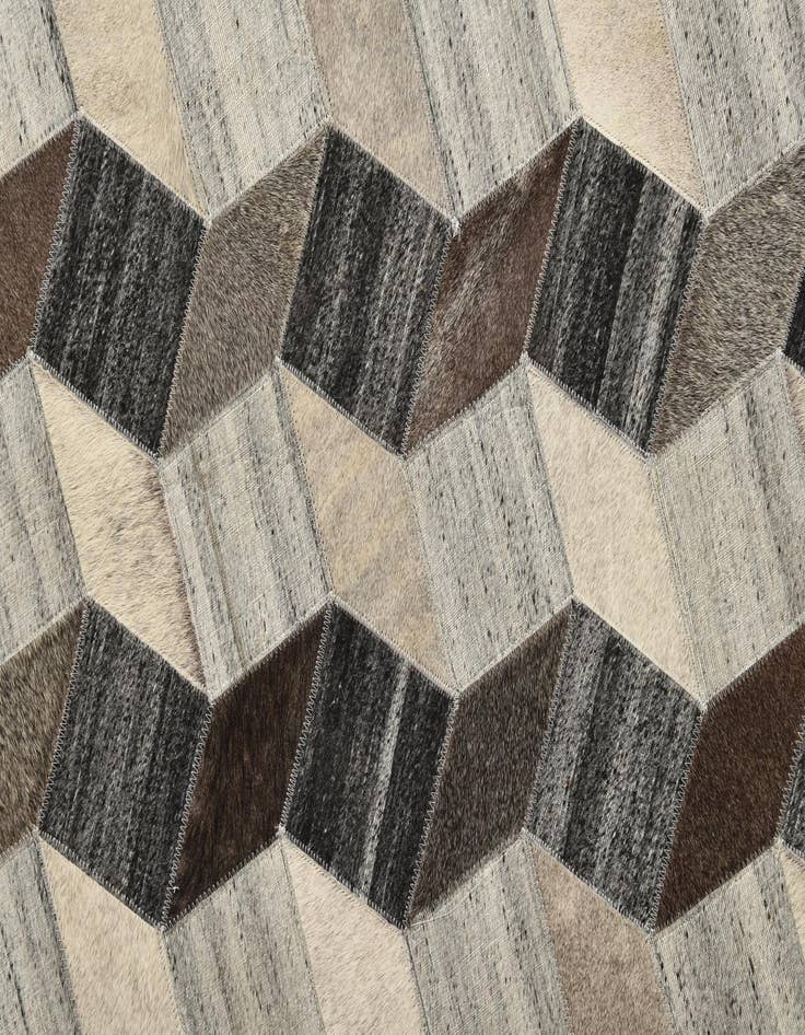 Detail image of  5' x 7' 9 Cowhide Rug