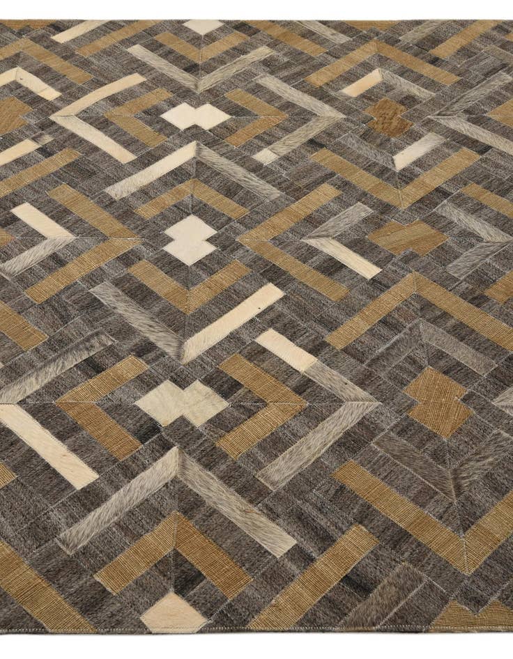 Detail image of  5' x 7' 9 Cowhide Rug