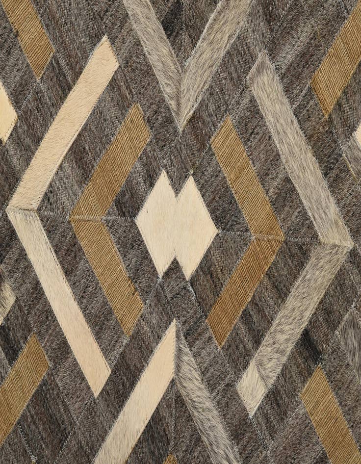 Detail image of  5' x 7' 9 Cowhide Rug