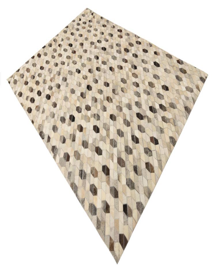 Detail image of  5' 2 x 7' 5 Cowhide Rug