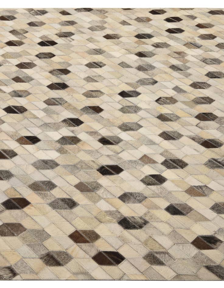 Detail image of  5' 2 x 7' 5 Cowhide Rug