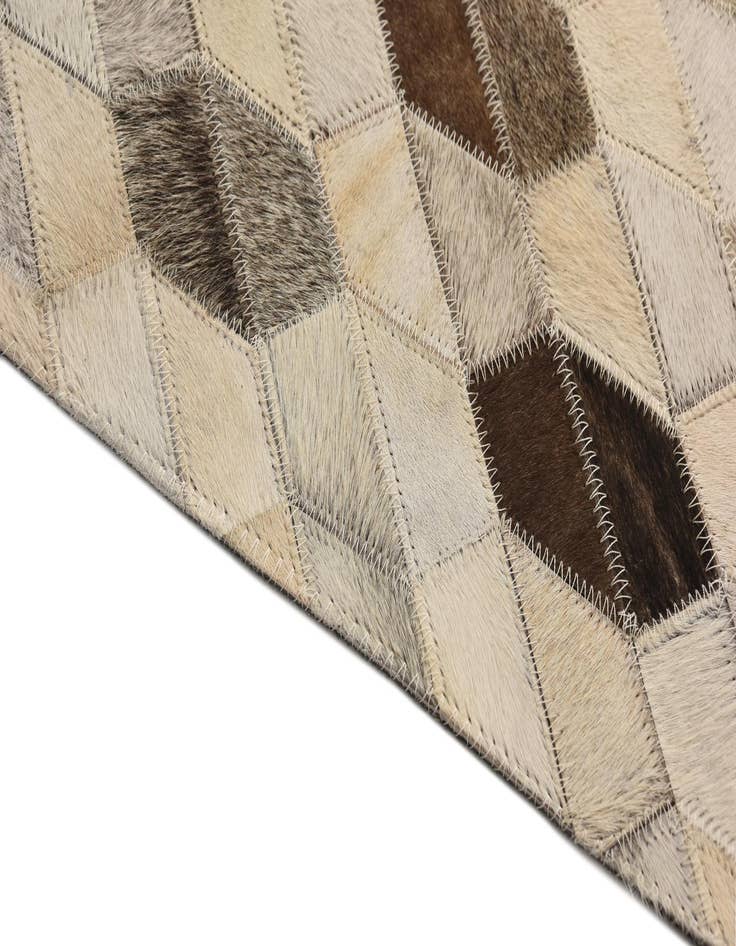 Detail image of  5' 2 x 7' 5 Cowhide Rug