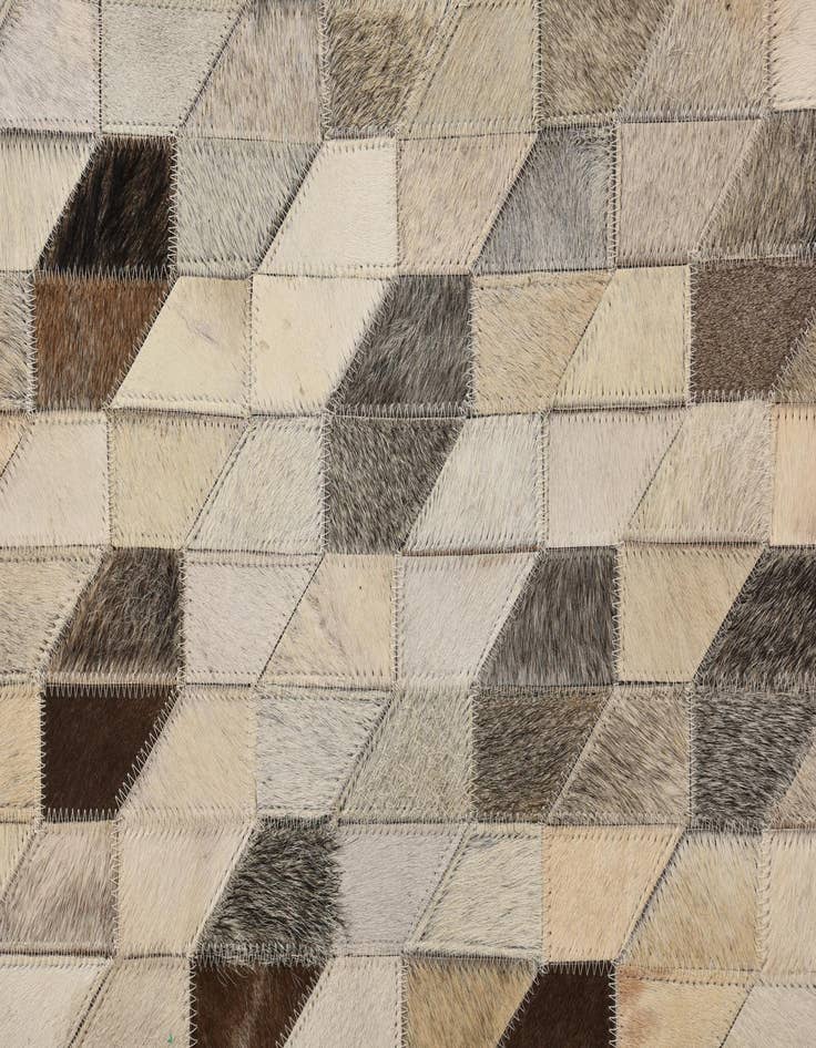 Detail image of  5' 2 x 7' 5 Cowhide Rug