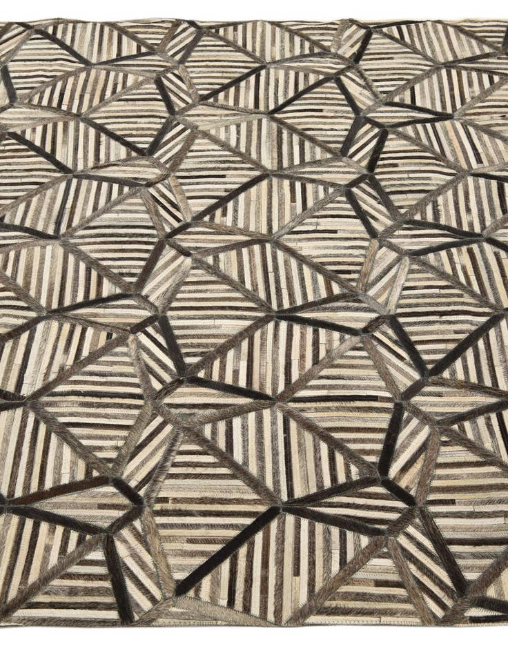 Detail image of  5' 2 x 7' 8 Cowhide Rug