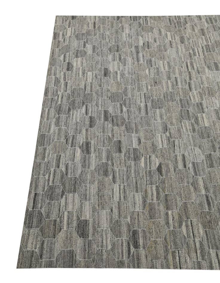 Detail image of  5' 1 x 8' 2 Cowhide Rug